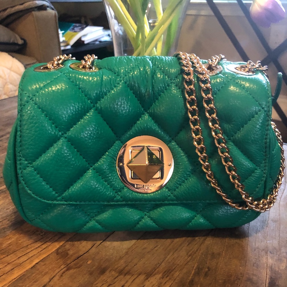NWOT authentic Kate Spade ♠️ quilted cross-body